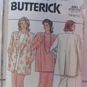 Vintage Butterick Pattern #4481